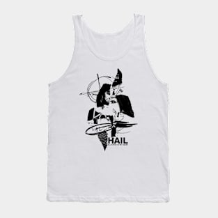 Hail all satan in my heart collage Tank Top